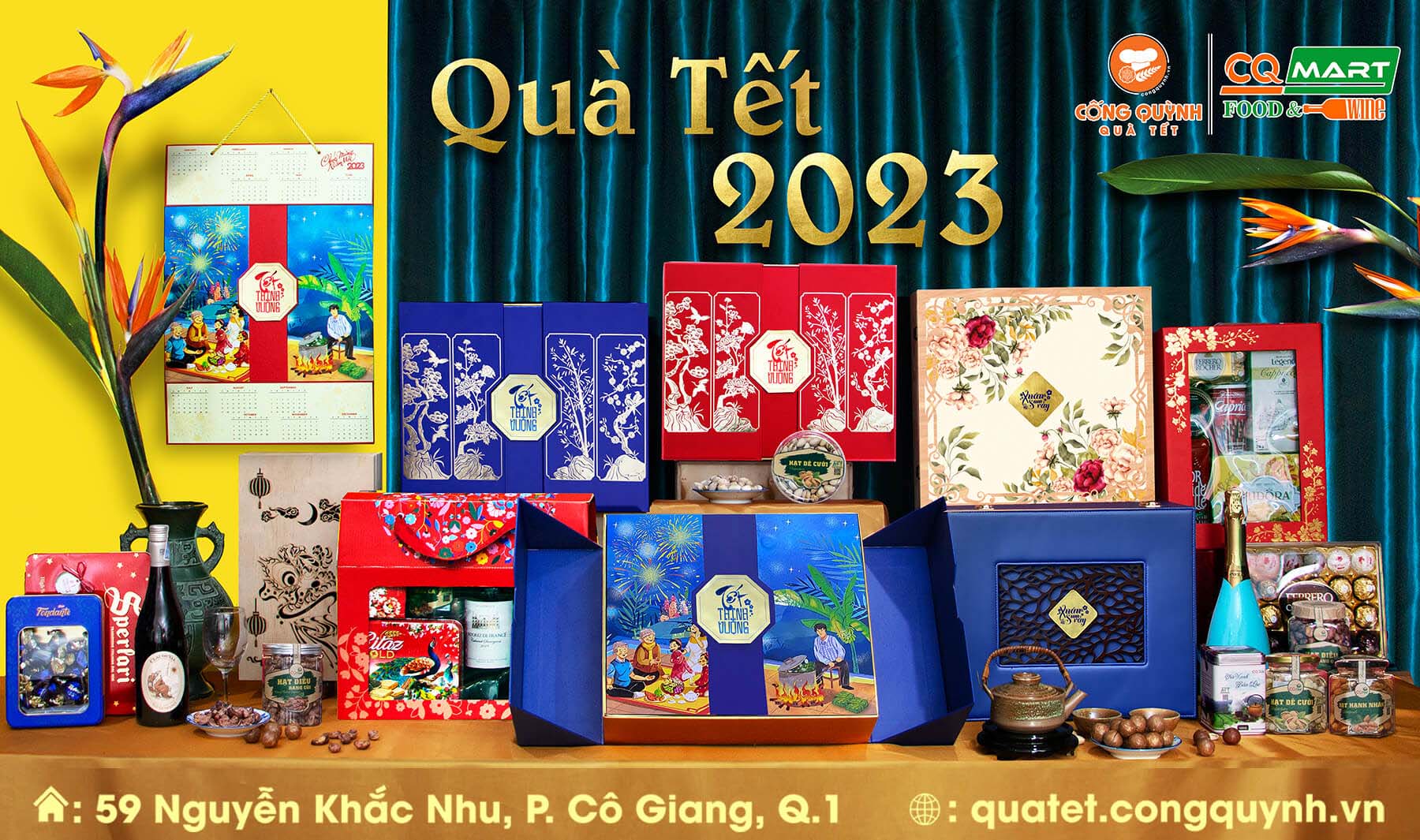 Các mẫu hộp quà tết 2023 sang trọng, ý nghĩa