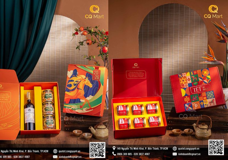 5 Mẫu Hộp Quà Tết 2026 Đẹp và Phù Hợp Mọi Ngân Sách