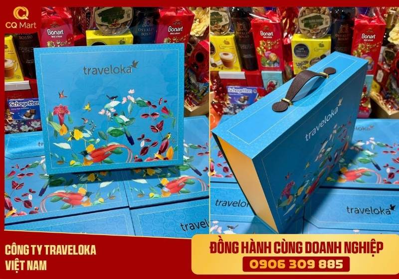 Quà Tết in logo cho doanh nghiệp - Tặng một lần, nhận diện cả năm