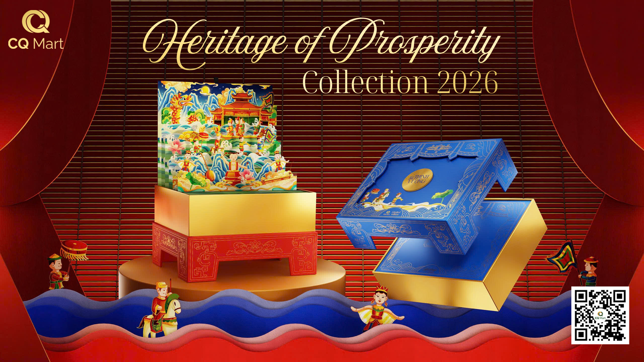 Ra mắt hộp quà Tết Heritage Gift Box của CQ Mart