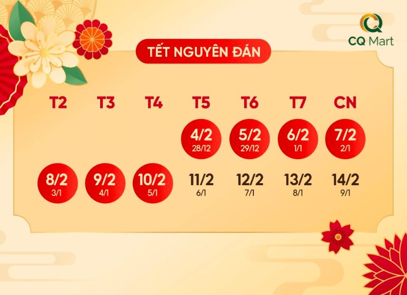 Tết Nguyên Đán 2027 Rơi Vào Ngày Nào Dương Lịch?
