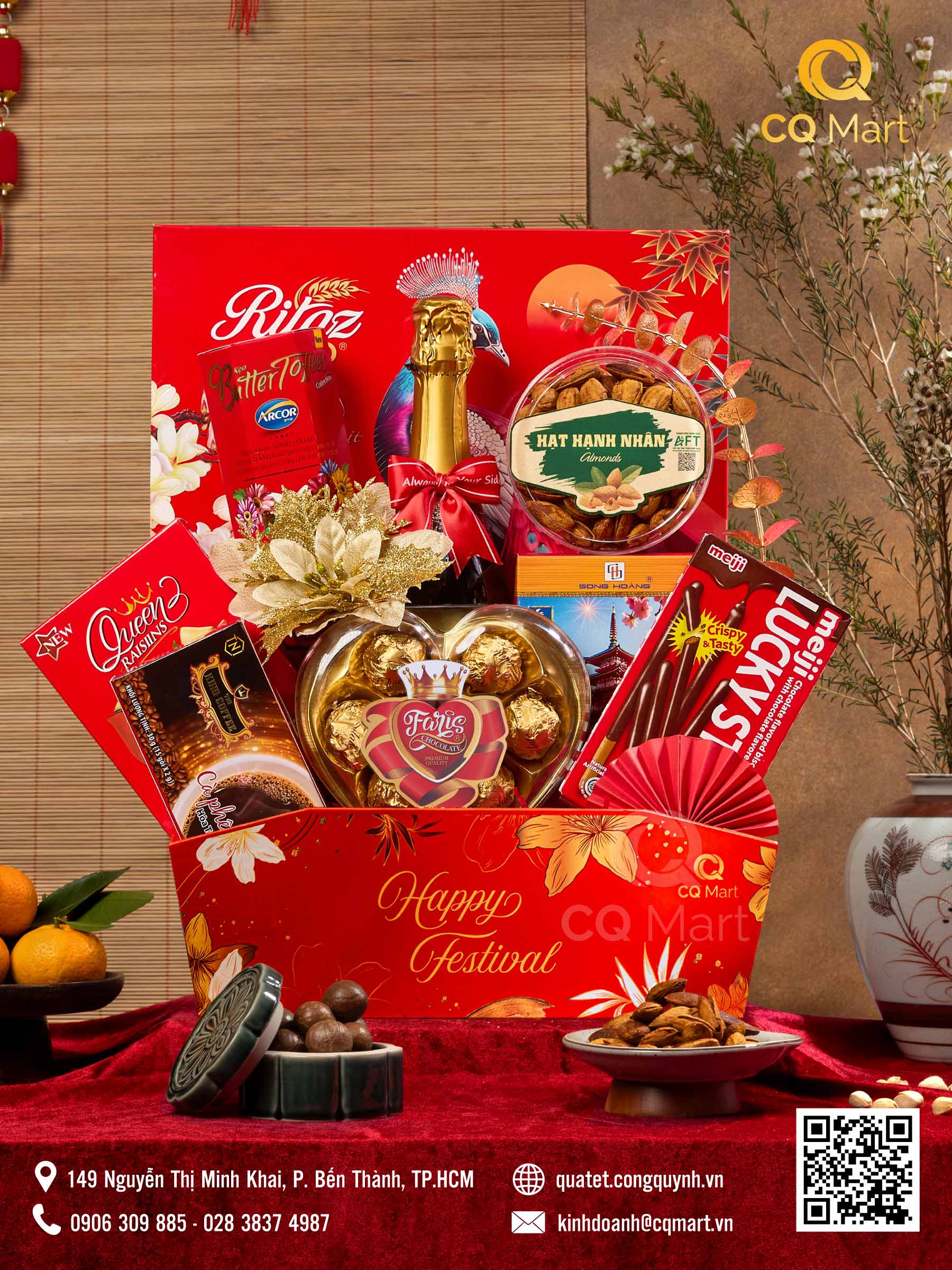 Giỏ Quà Tết Sum Vầy GQ285