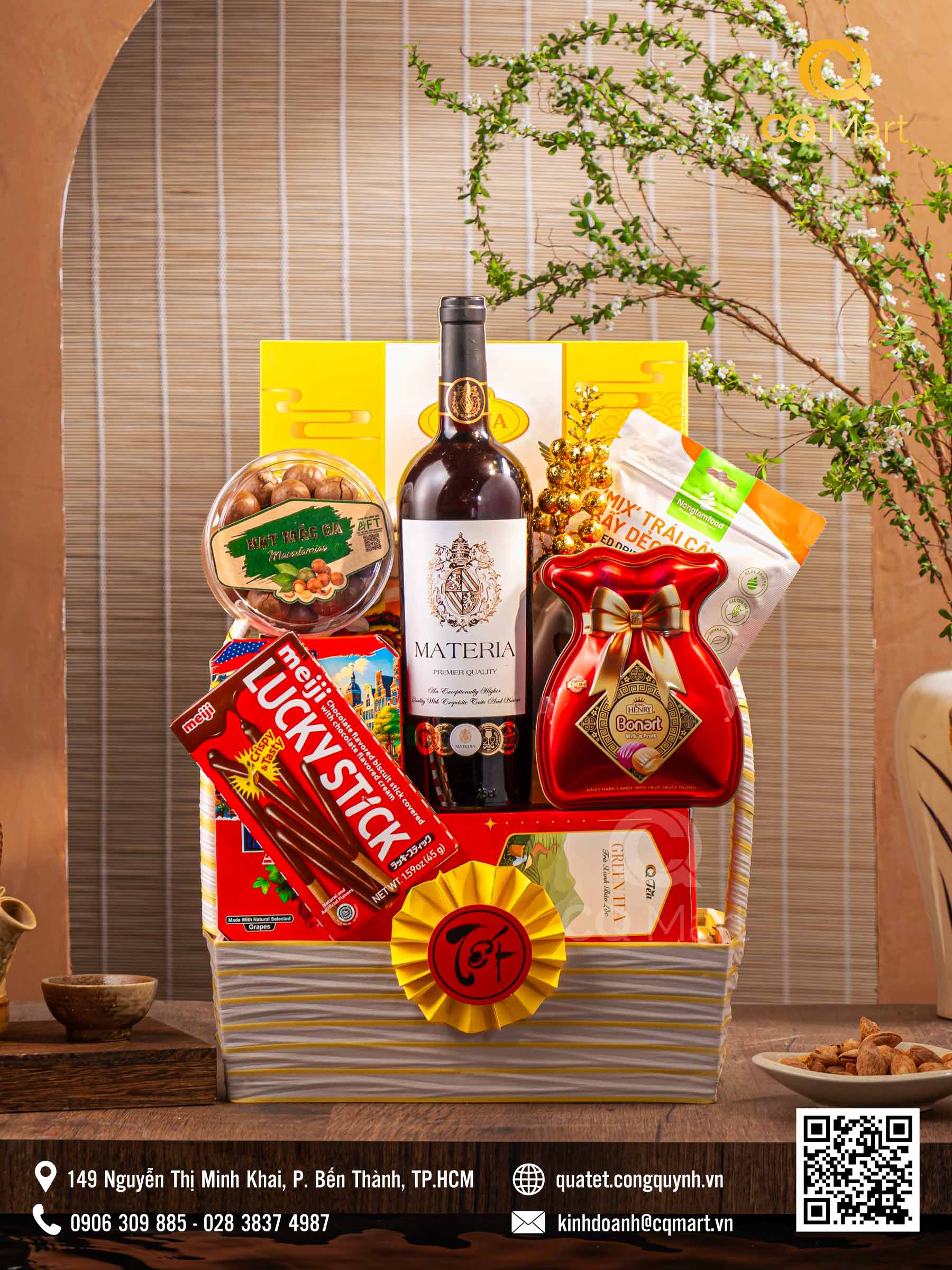 Giỏ Quà Tết Sum Vầy GQ313