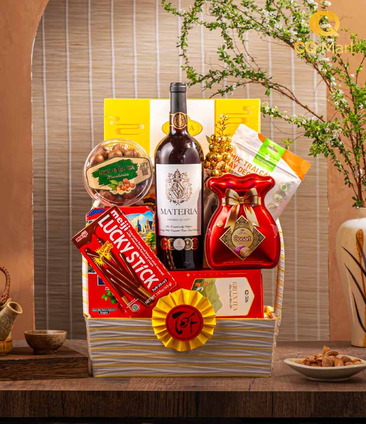 Giỏ Quà Tết Sum Vầy GQ313