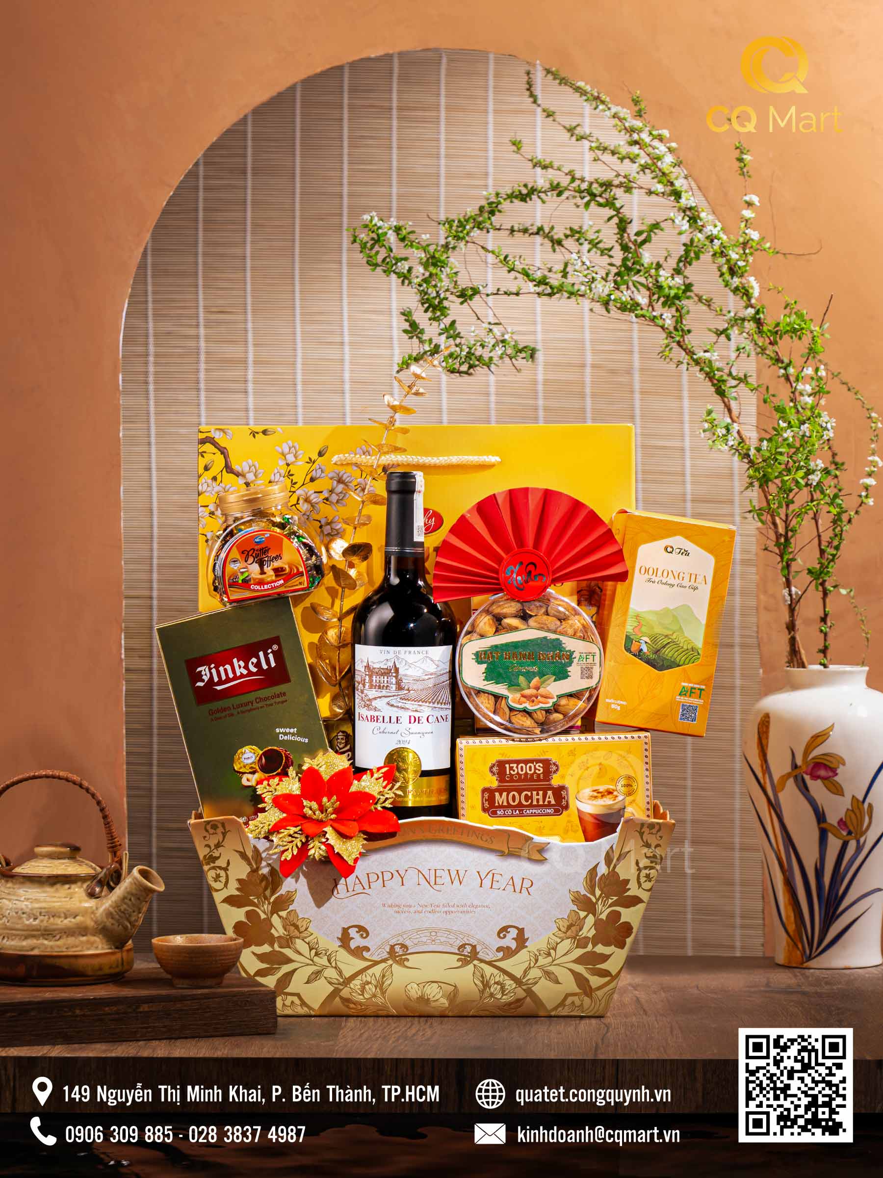 Giỏ Quà Tết Sum Vầy GQ314