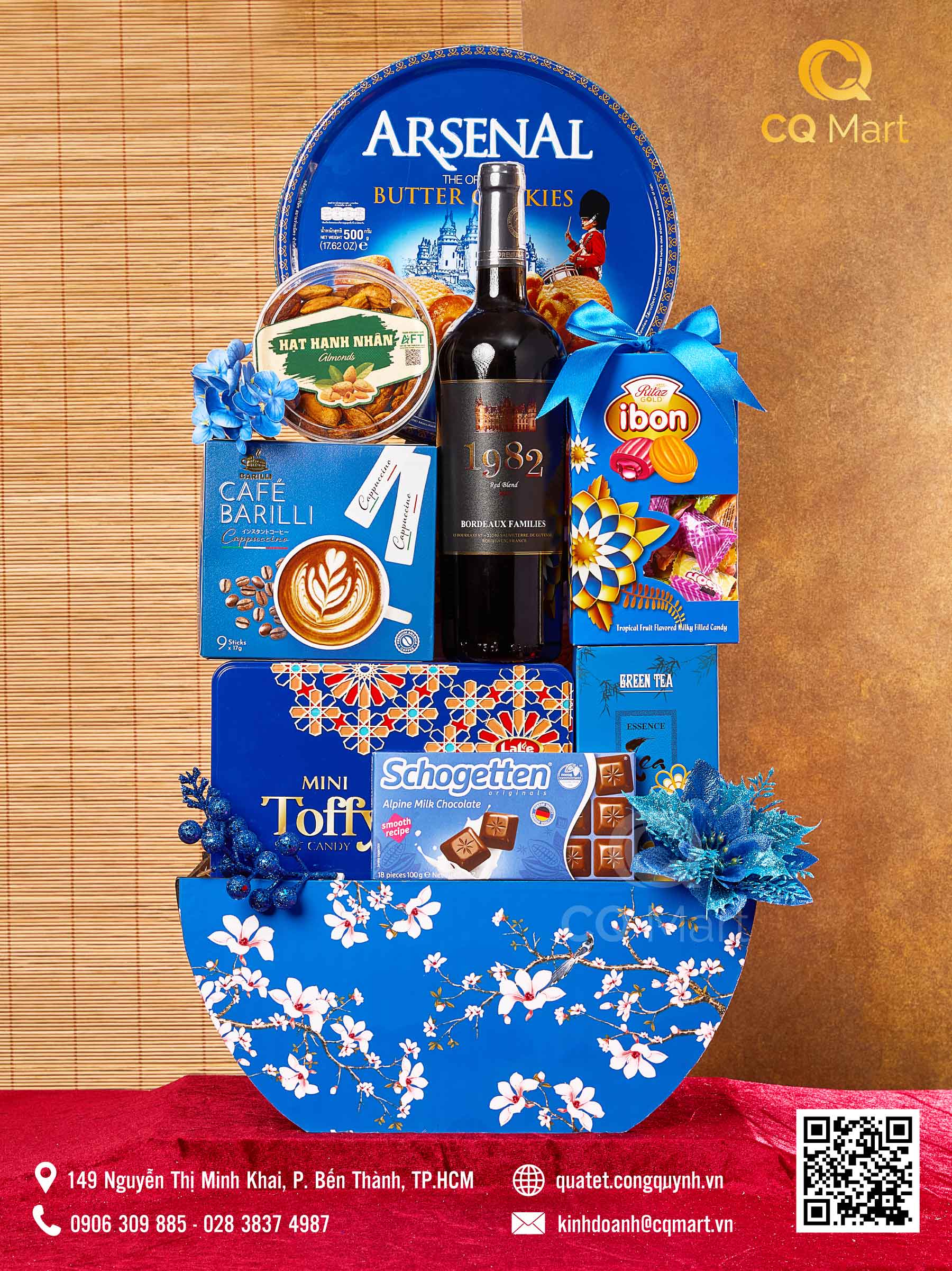 Giỏ Quà Tết Tâm Giao GQ292