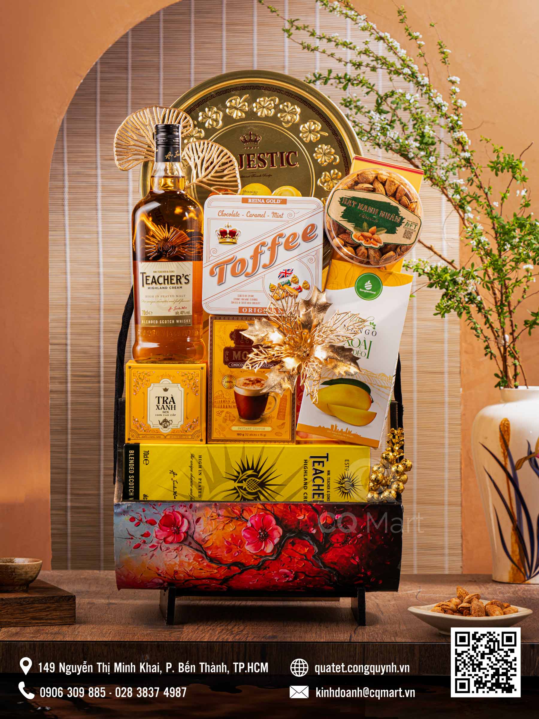 Giỏ Quà Tết Tâm Giao GQ319