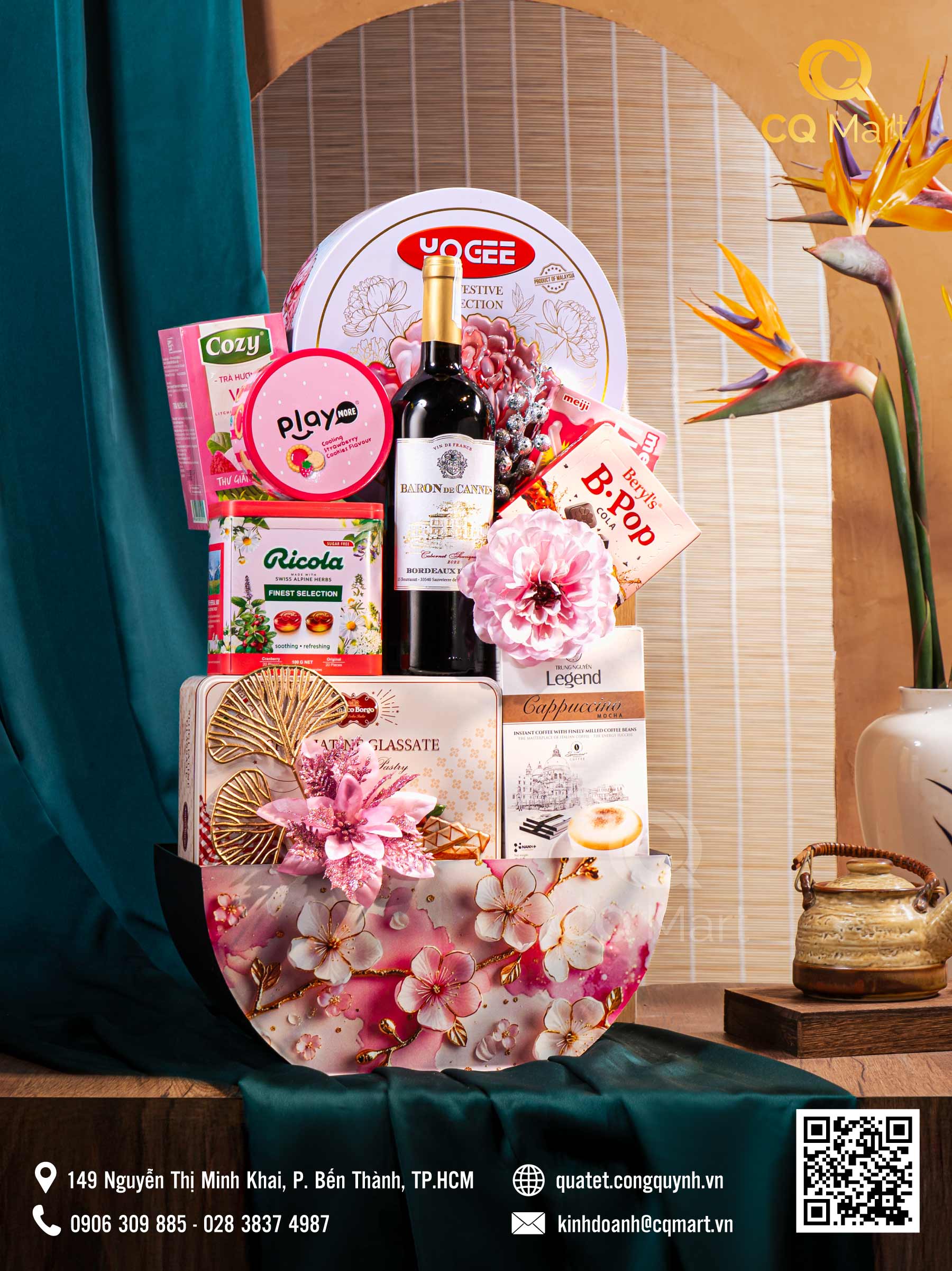 Giỏ Quà Tết Tâm Giao GQ320