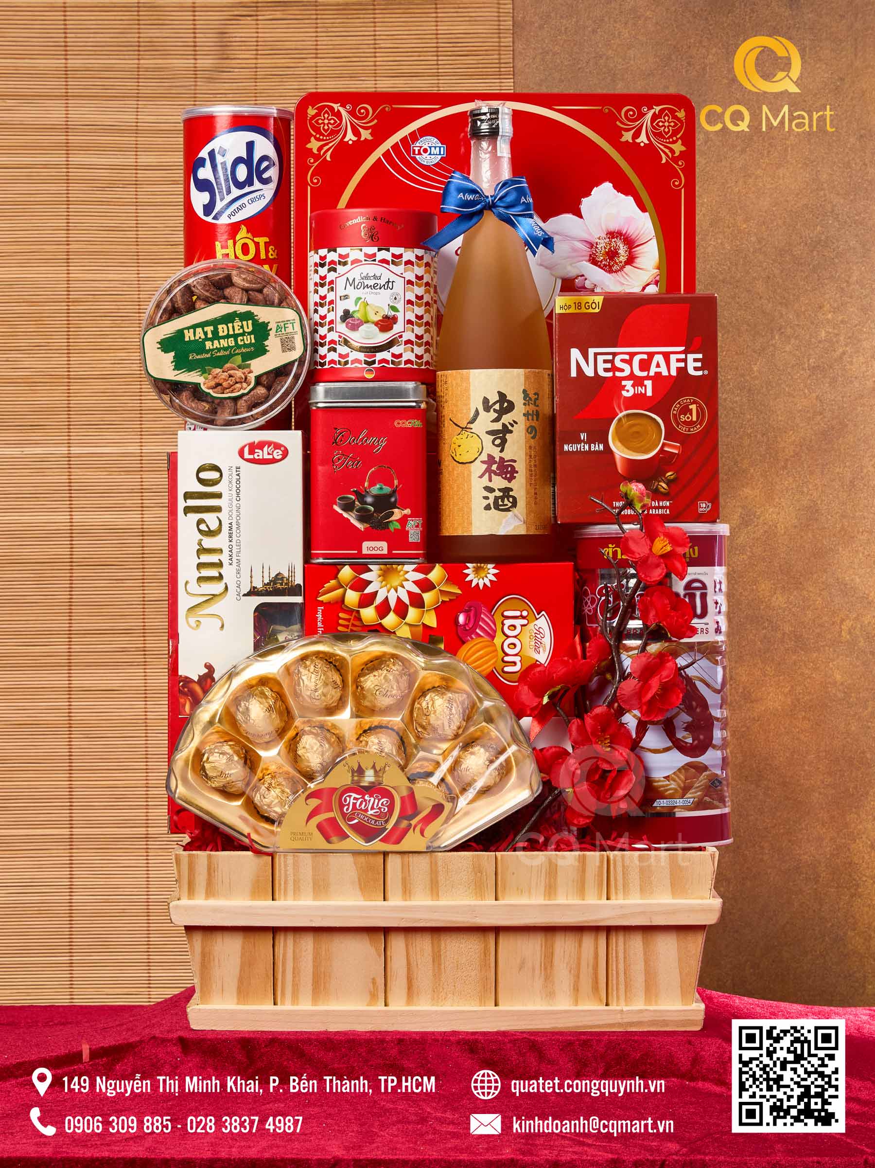 Giỏ Quà Tết Thành Ý GQ299