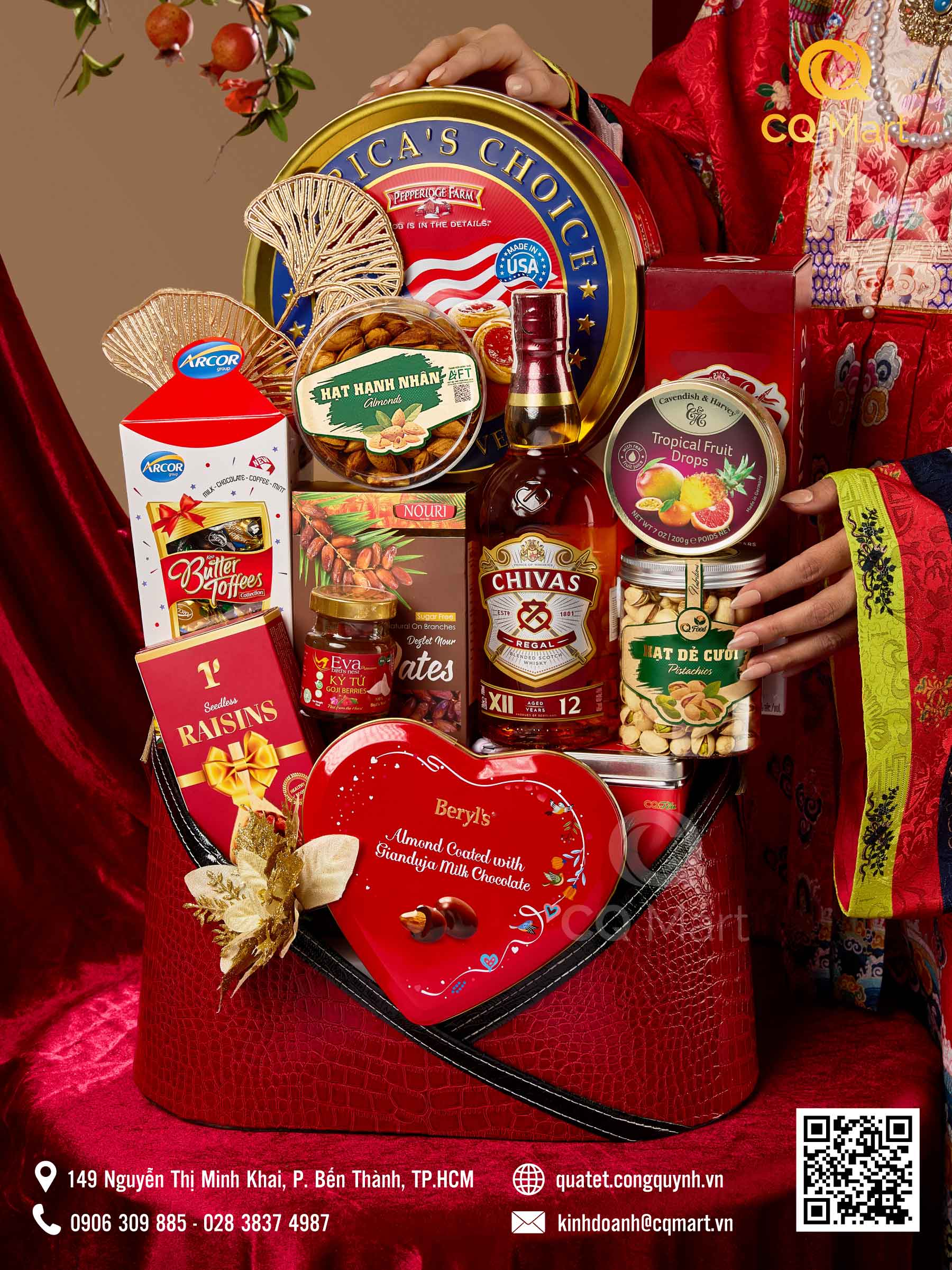Giỏ Quà Tết Thành Ý GQ303