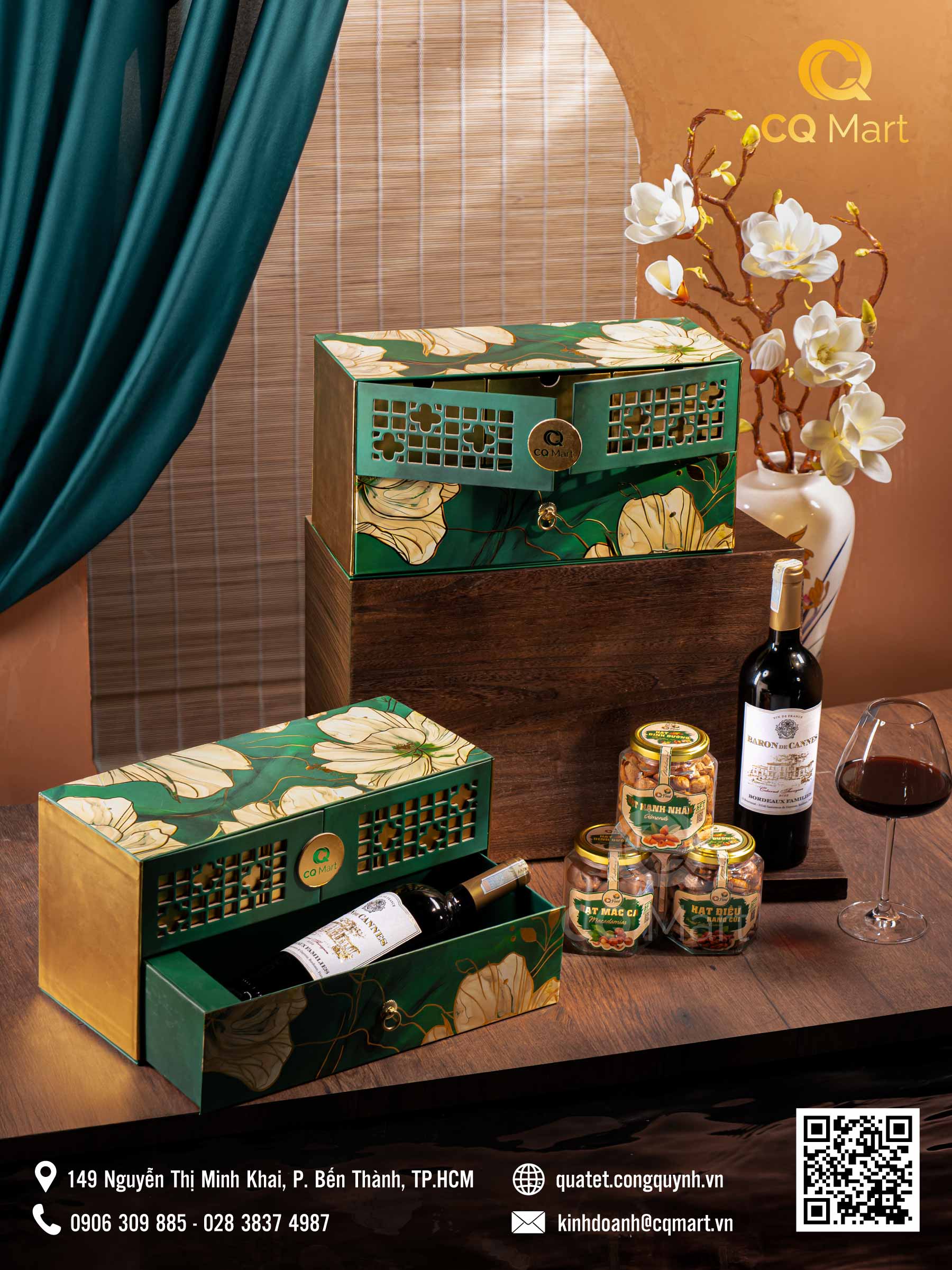 Hộp Quà Tết Phú Quý HQ371