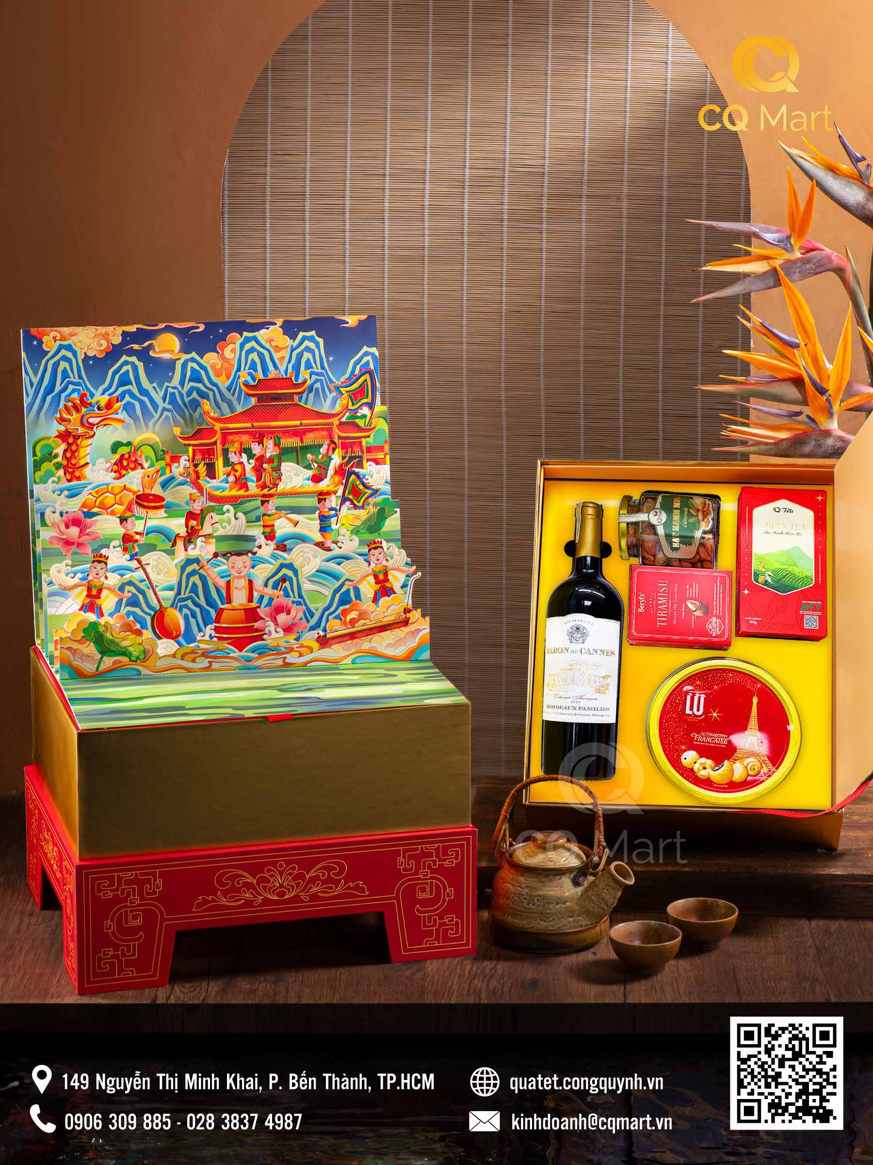 Hộp Quà Tết Phú Quý HQ397