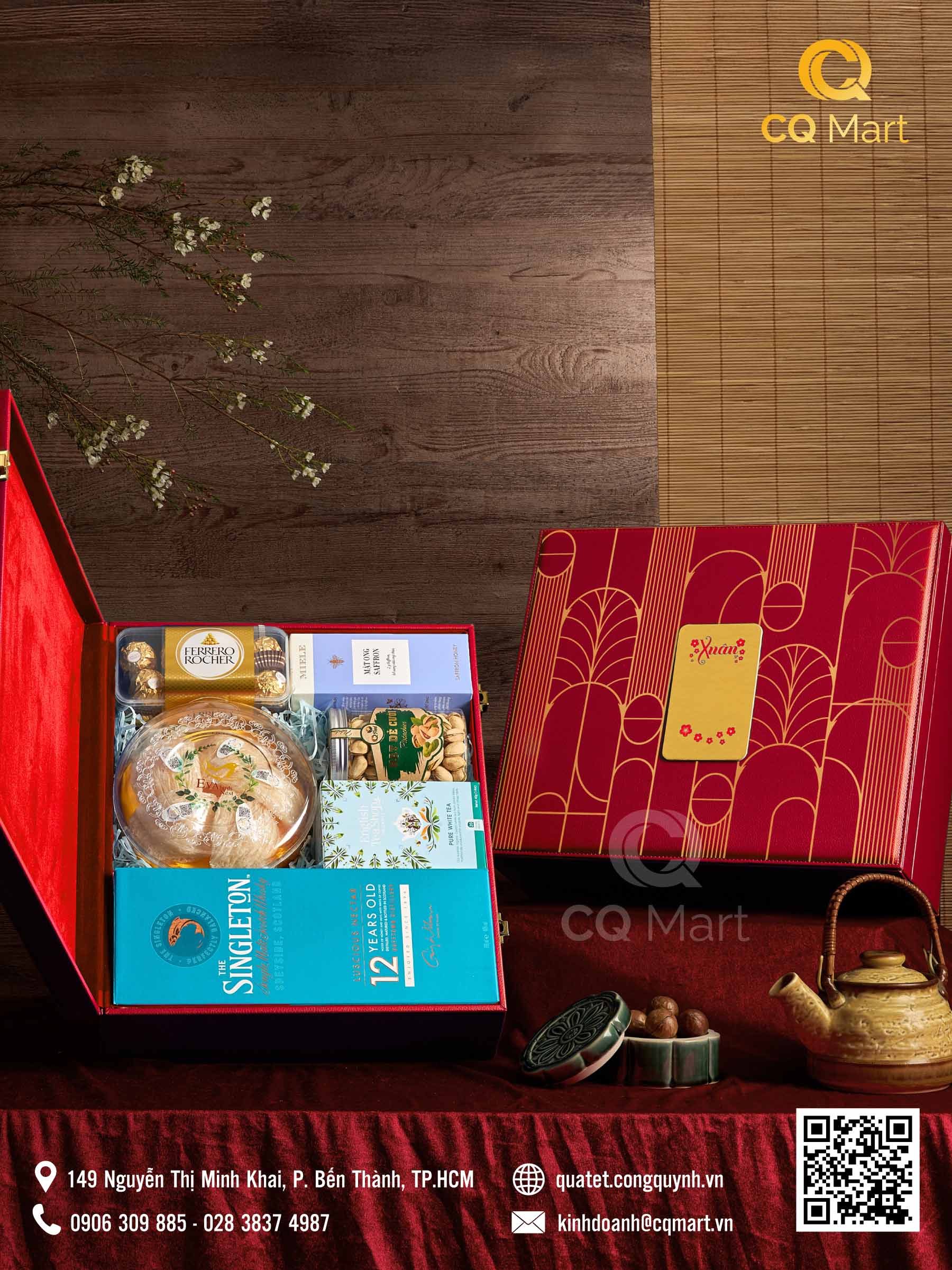 Hộp Quà Tết Thịnh Vượng HQ357