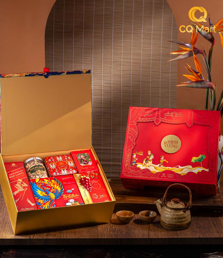 Hộp Quà Tết Thịnh Vượng HQ380