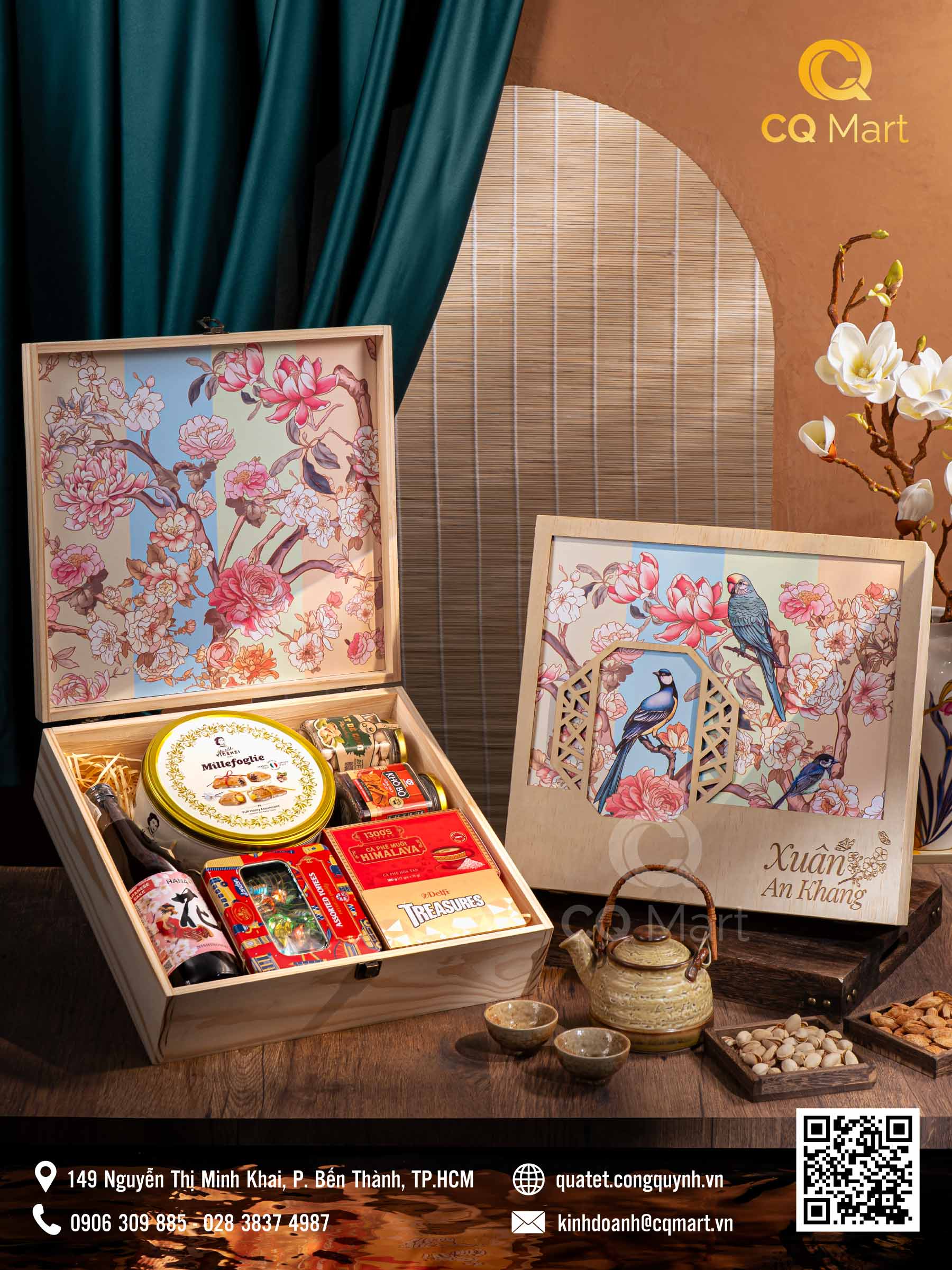 Hộp Quà Tết Thịnh Vượng HQ383