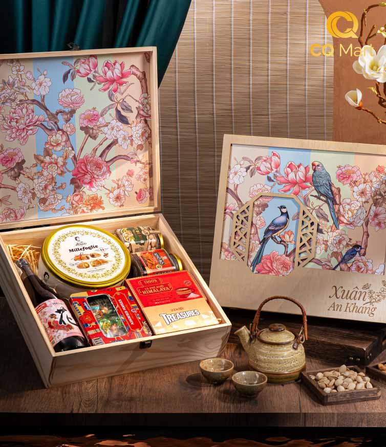 Hộp Quà Tết Thịnh Vượng HQ383