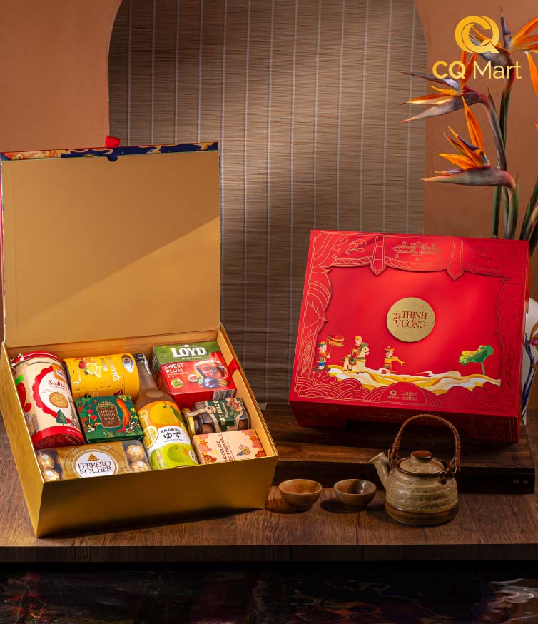 Hộp Quà Tết Thịnh Vượng HQ384