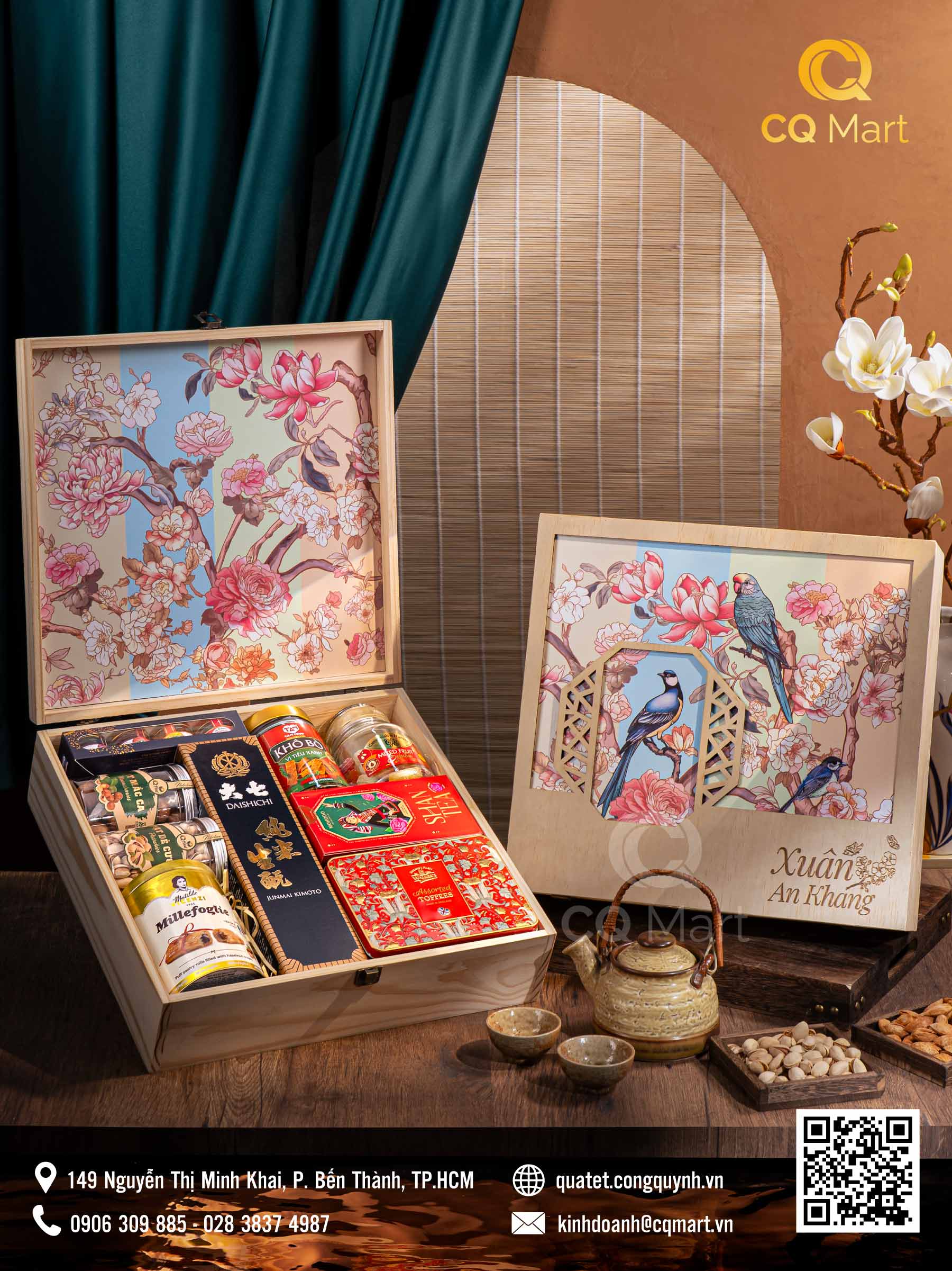 Hộp Quà Tết Thịnh Vượng HQ387