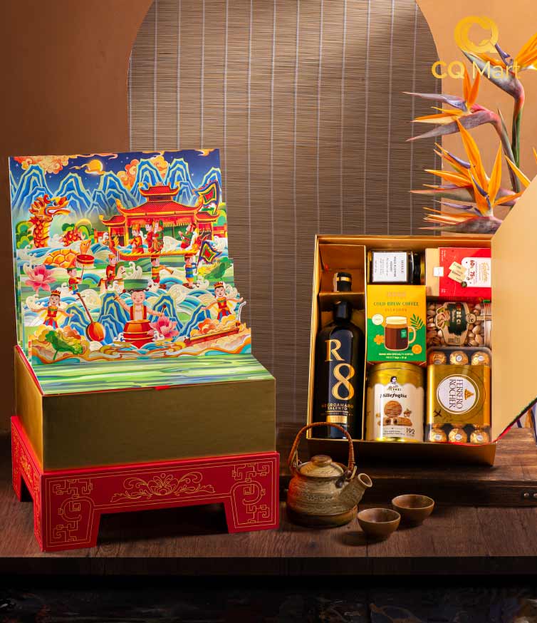 Hộp Quà Tết Thịnh Vượng HQ388