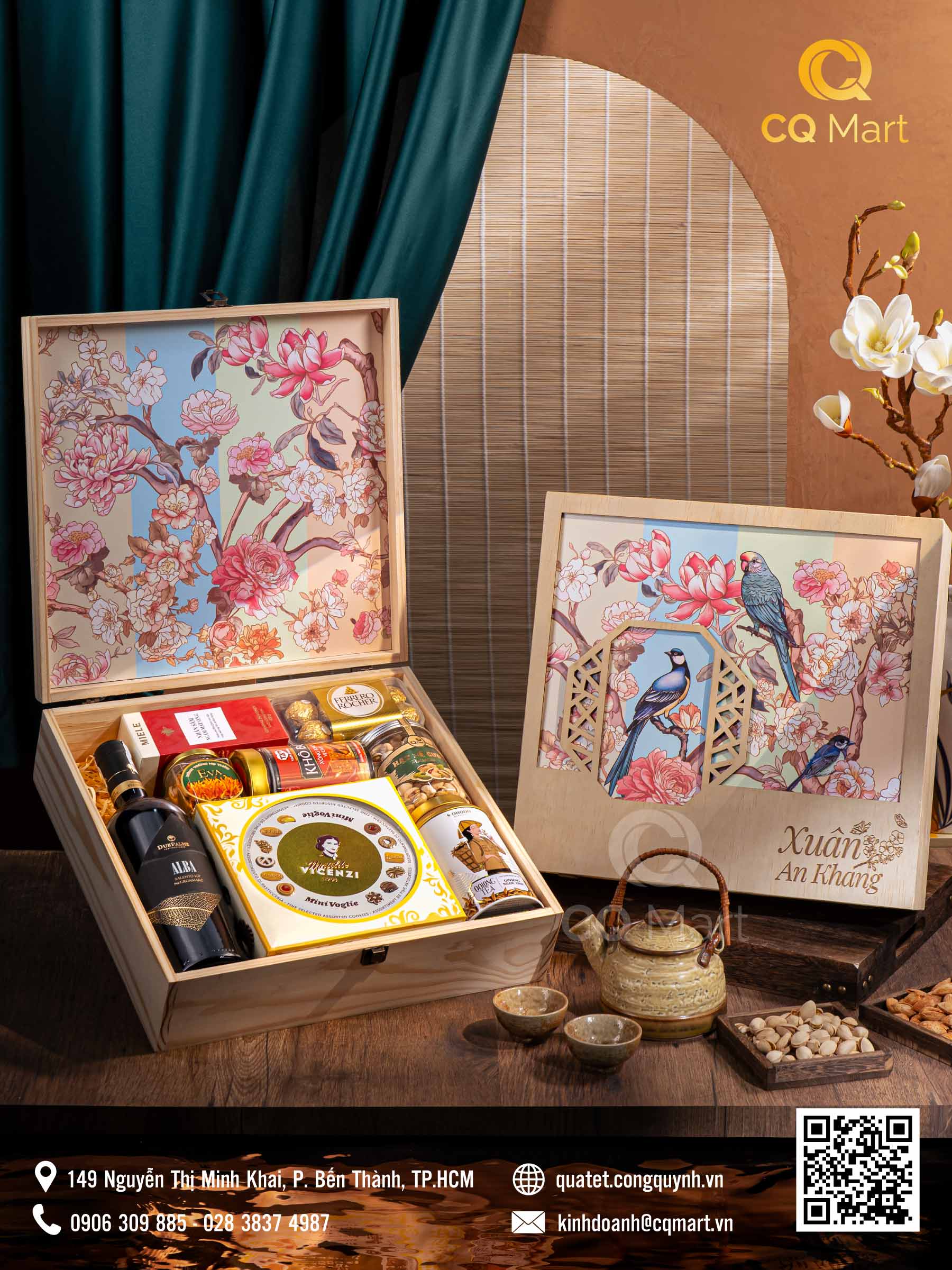 Hộp Quà Tết Thịnh Vượng HQ389