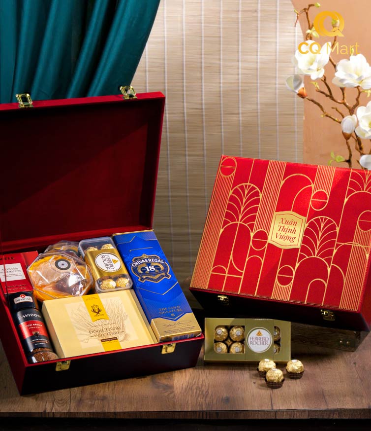 Hộp Quà Tết Thịnh Vượng HQ392