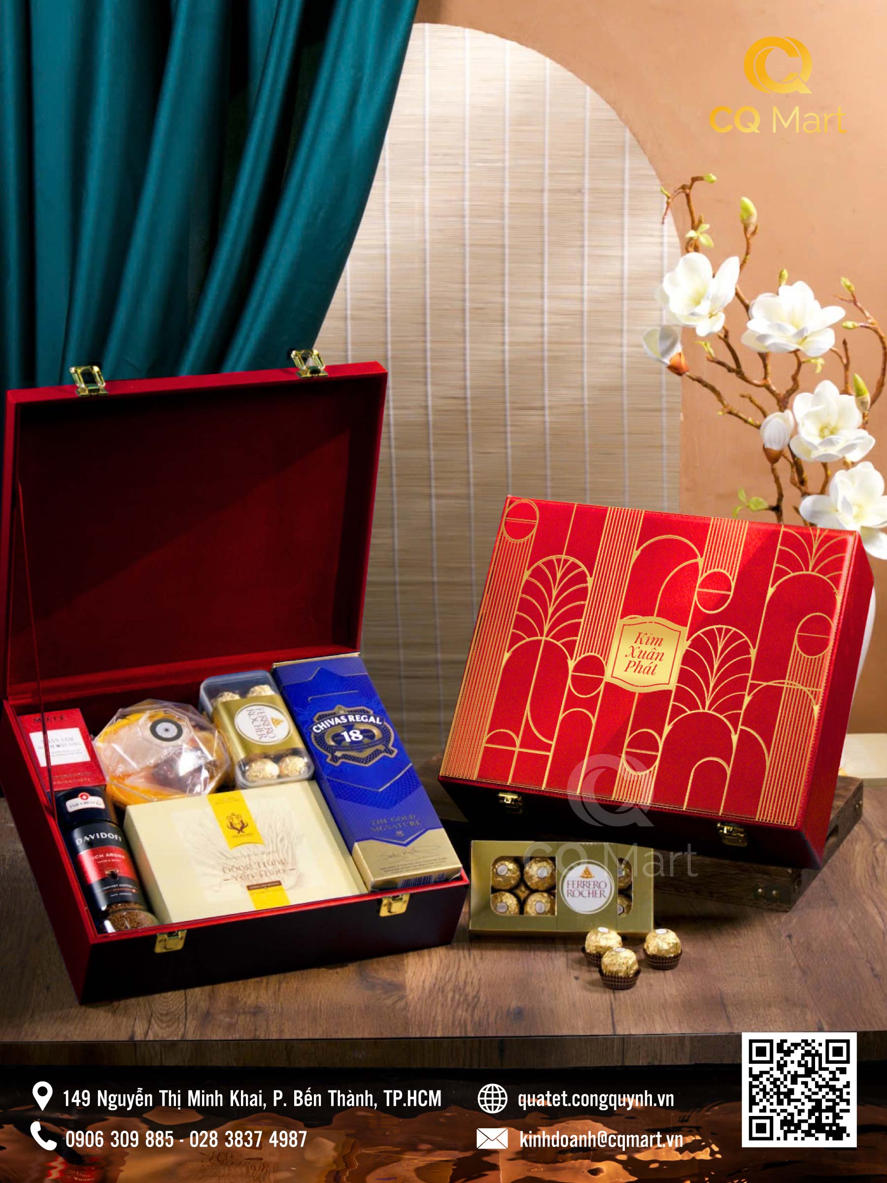 Hộp Quà Tết Thịnh Vượng HQ392