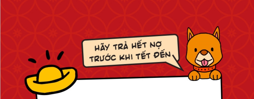 trả nợ trước tết