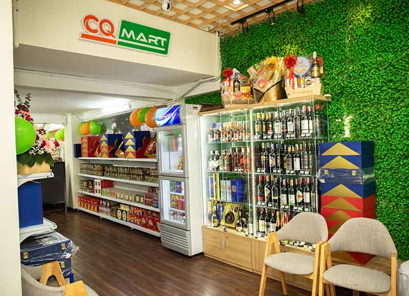 Khai trương Showroom CQ Mart Food & Wine của Quà Tết Cống Quỳnh